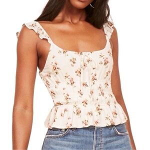 REFORMATION Aurora Floral Top size small